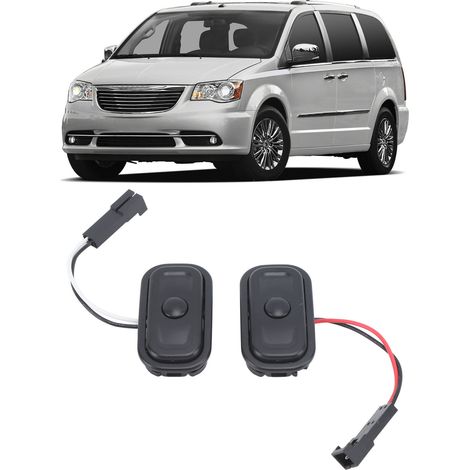 Die Lenkradradio-Bedienelemente (links und rechts) sind kompatibel mit Jeep Dodge Chrysler (56046098AB 56046099AD). (1/5)