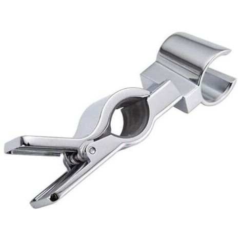 support douchette, Support pour Pommeau de Douche, Support Douche à Main Remplaçable, Support de Douche, 20-25MM à Diamètre Réglable, Métal, Chromé, Sans Perçage