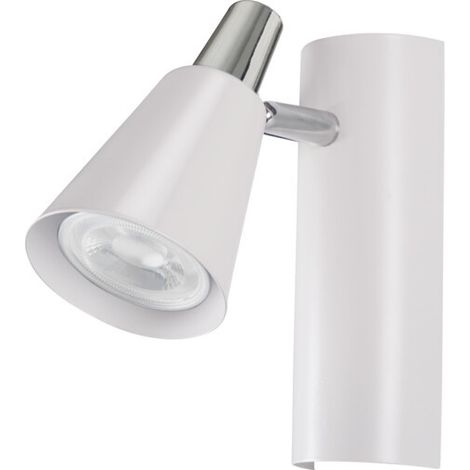 Applique/plafonnier Kanlux SEMPRA blanc/chrome GU10 35W (1/5)