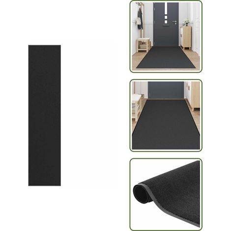 vidaXL Paillasson noir 115x500 cm (1/5)