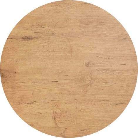 HPL Plateau de table Ø 120 cm Teak Wood - Feros