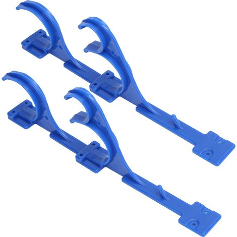 Crochet de suspension pour piscine en plastique, compatible avec télescopique, tuyau d'aspiration, épuisette et outils de jardin (1/5)