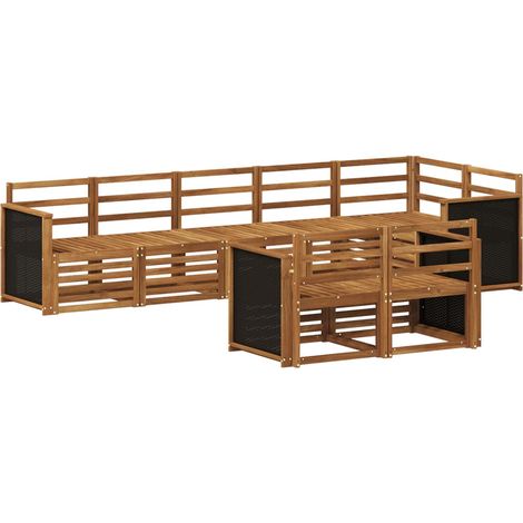Sofa Sets Solid Acacia Wood vidaXL (1/5)