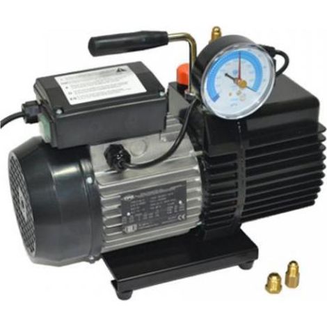 Pompa vuoto con vacuometro wigam rs9de-v, wigam 02099020