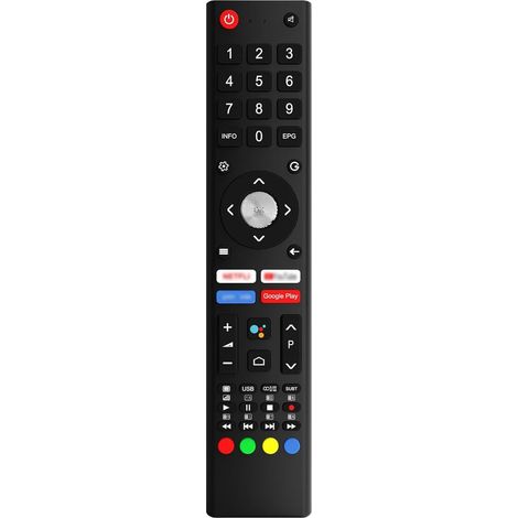 TV-Fernbedienung. Kompatibel mit Fernsehern von ChiQ, Changhong und SABA. Keine Programmierung erforderlich. Für UHD-LED-Modelle. Wohnzimmer/Schlafzimmer