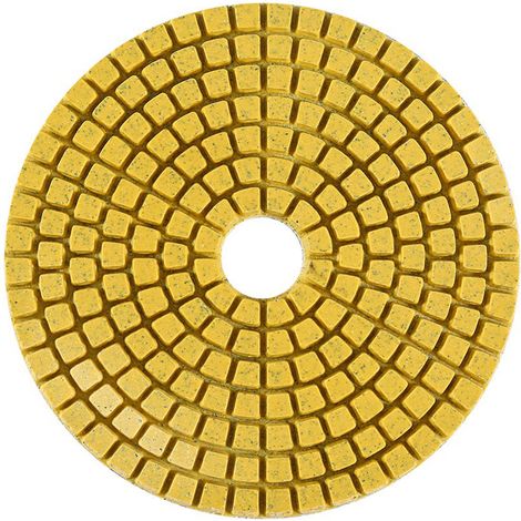 Disque de polissage diamanté humide 100 mm (4") pour granit, marbre et pierre (granulométrie 50) (1/5)