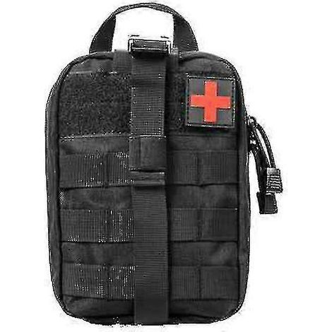 Trousse de premiers secours et sac à dos d'urgence médicale – Noir (1/2)
