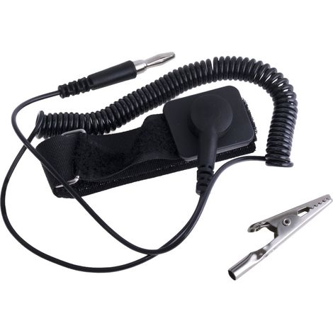 Anti statische Elektrizität dissipative Armband schwarz Zd-152c (1/2)
