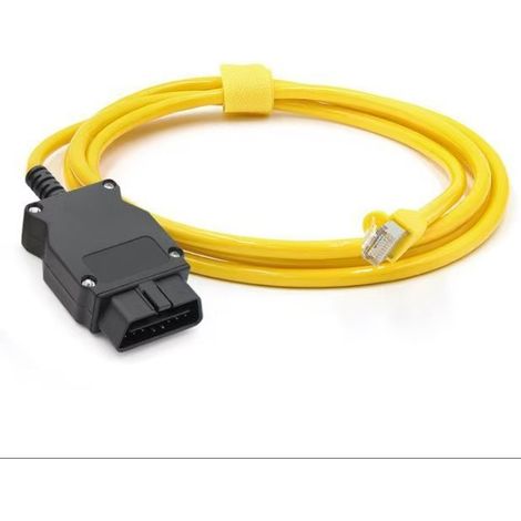 Câble de diagnostic à connecteur RJ45 BMW ENET F-Serie, destiné à l’activation des fonctions cachées sur BMW (1/4)