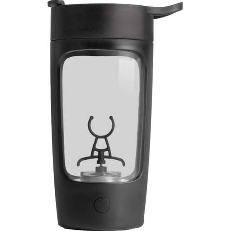 Tasse mélangeuse électrique portable 650 ml, mélangeur automatique pour milk-shake, jus, café – Bouteille mélangeur rechargeable, fitness–DELKEVIC (1/5)