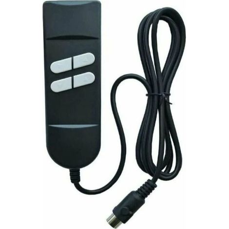 Télécommande pour fauteuils inclinables électriques Télécommande pour fauteuils releveurs à commande manuelle, 4 boutons, 5 broches Convient aux fauteuils inclinables à 2 moteurs et aux chaises ha (1/5)