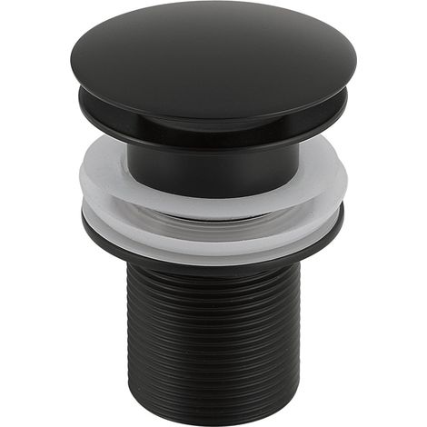 Pileta clic clac universal en acero inoxidable negro mate 9-10 x 6 x 6 cm (1/2)