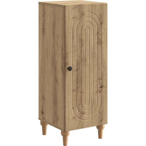 Sideboard Artisan Oak 33 x 34.5 x 90 cm Engineered Wood vidaXL
