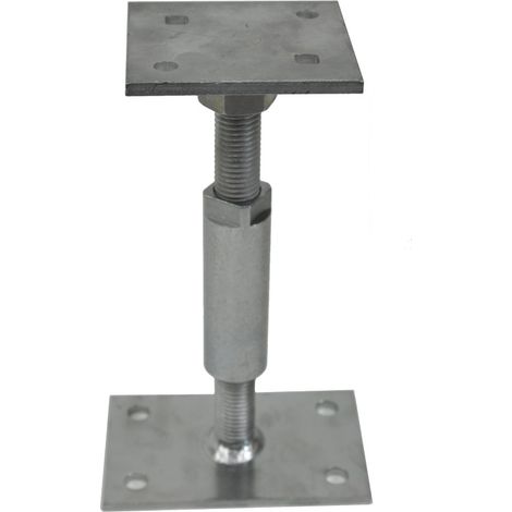 Pfostenträger Stützenfuß höhenverstellbar Höhe 135-180 mm