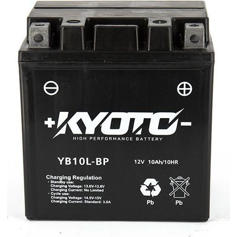 Batterie KYOTO YB10L-BP SLA-AGM - Sans Entretien - Prête à l'Emploi