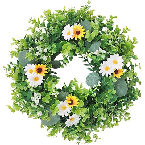 Guirlande Artificielle - 35 cm - Pour Porte Fenêtre Mur Extérieur Intérieur - Décoration Printemps Été Fête Mariage - 1 Pièce (1/5)