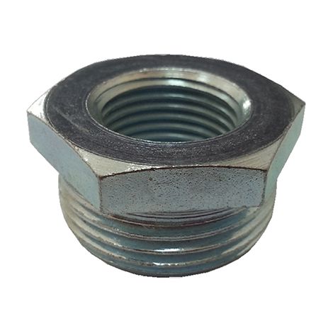 Riduzione acciaio zincato 1/2" x 3/8 "
