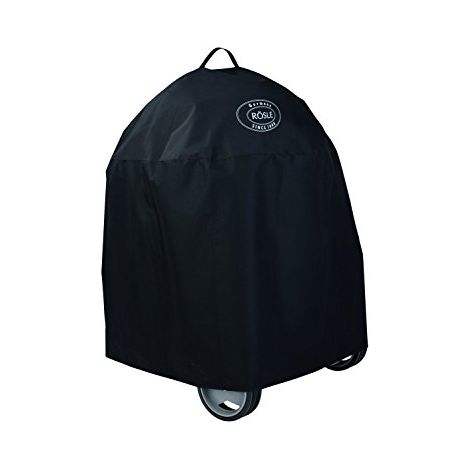 RÖSLE copertura per barbecue a carbonella No.1 F60/F60 AIR/G60, custodia protettiva in 100% poliestere, con pratica chiusura in velcro per il fissaggio, impermeabile (1/4)