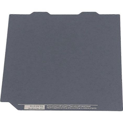 Plaque d'acier à ressort en polyurée double face pour plateau d'impression à froid amélioré Bambu Lab A1 Mini 180x180mm (1/5)