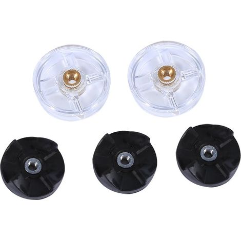 Pièces de rechange pour mixeur Magic Bullet 250 W : 2 engrenages de base et 3 engrenages de lame