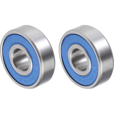 S608-2RS 8 x 22 x 7 mm Kugellager x 2 Stück 440C Edelstahl für Werkzeugmaschinen, [doppelt abgedichtet]