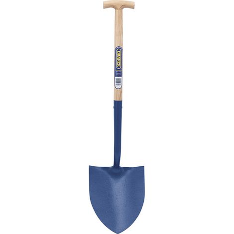 Draper RD/Mouth Shovel with T-Handle – Solid Forged Round Mouth Shovel with Ash Wood Shaft (Model 10875) (1/5)