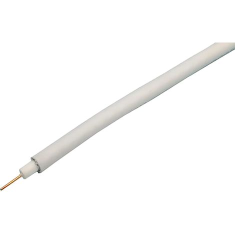 Câble coaxial RG6 RS PRO, Blanc, 250m, Conforme à la norme RoHS ( Prix pour Bobine de 250 Mètres )