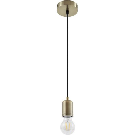 [NEUWERTIG] B-Ware Lindby Pendelleuchte Hängeleuchte Hattie messing Aluminium E27 LED Wohnzimmer (1/2)