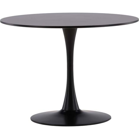 Glade table de salle à manger Ø100cm noir. (1/5)