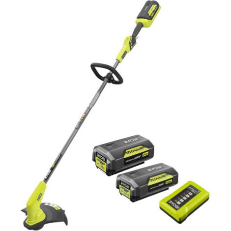 Pack RYOBI Coupe bordures 36V LithiumPlus RY36LT33A-120 - 2 Batteries 36V LithiumPlus 4.0Ah - 2.0Ah - 1 Chargeur