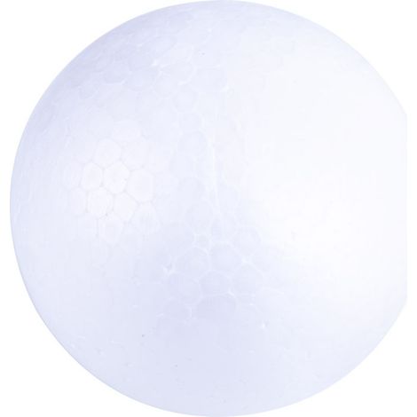 Boule décorative en polystyrène de 7 cm