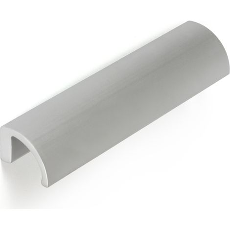 Asa de aluminio con acabado anodizado mate, dimensiones:174x27x30mm y entrepuntos:160mm - (1/5)
