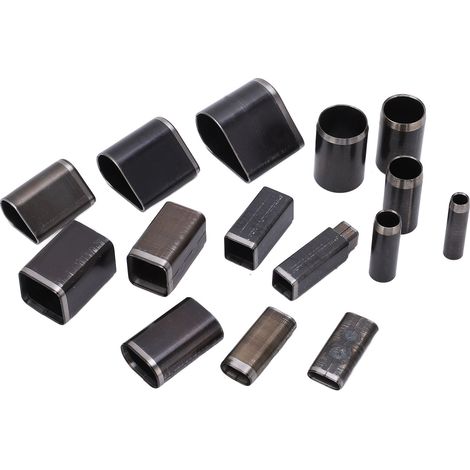 Ensemble de 16 poinçons creux à un seul trou, outil de coupe tranchant pour cuir anti-oxydation, idéal pour le bricolage.