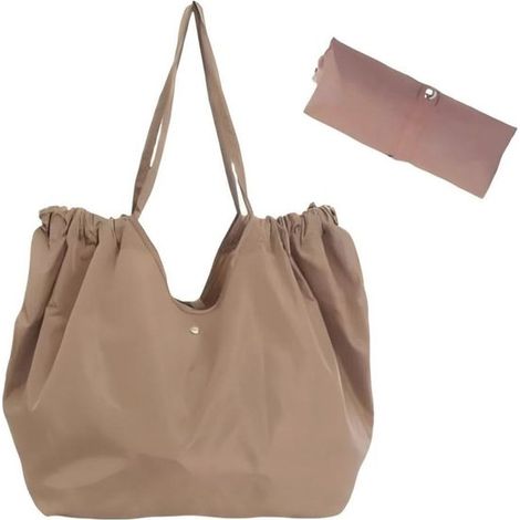 Borsa della spesa pieghevole extra large, ideale per l'uso quotidiano, la spiaggia e i viaggi. (1/5)