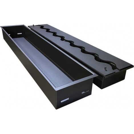 FALA 200 - Bruciatore/Inserto A Bioetanolo Da Incasso Con Contenitore Di Sicurezza Cm 120 (1/5)