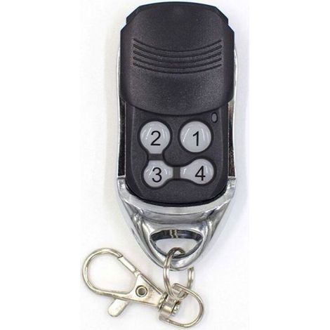 Télécommande universelle sans fil 4 boutons pour porte de garage – Fréquence 433,42 MHz – Distance 50-100 m – Compatible av (1/5)