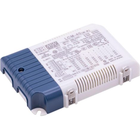 Mean Well LCM-40 LED Treiber dimmbar 0-10V / PWM 42W 2-100V 350mA-1050mA CC (1/4)
