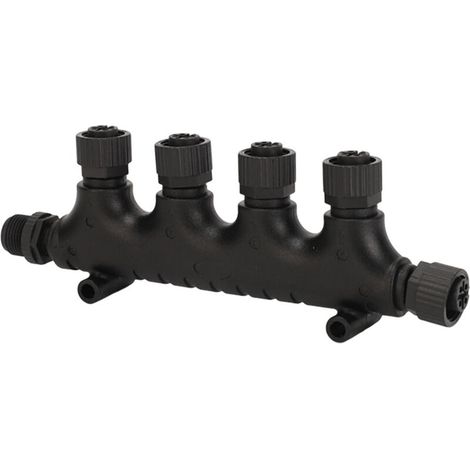 NMEA 2000 4-Port-T-Stecker, 5-polig M12, IP67 wasserdicht, geeignet für Lowrance-Netzwerke, aus ABS-Material