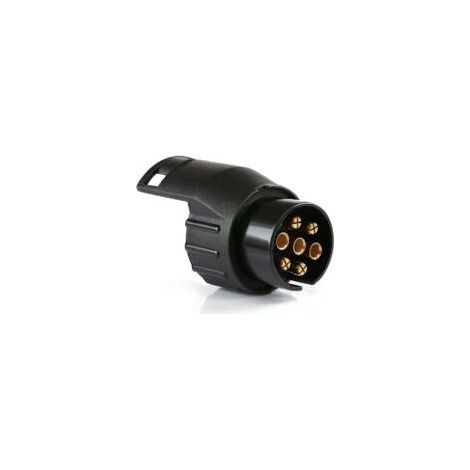 Convient aux prises adaptatrices de remorque, accessoires universels, adaptateur de remorque étanche 7 broches vers 13 broches, compatible avec les voitures et les camions. (1/2)