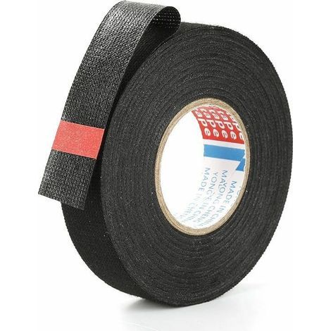 15 m x 19 mm hitzebeständiges, selbstklebendes, flammhemmendes Kabelisolationsband, Kabelbinder, 1 Stück (1/5)