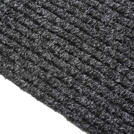 vidaXL Alfombra de pasillo atrapa suciedad 100x500 cm antracita (1/2)