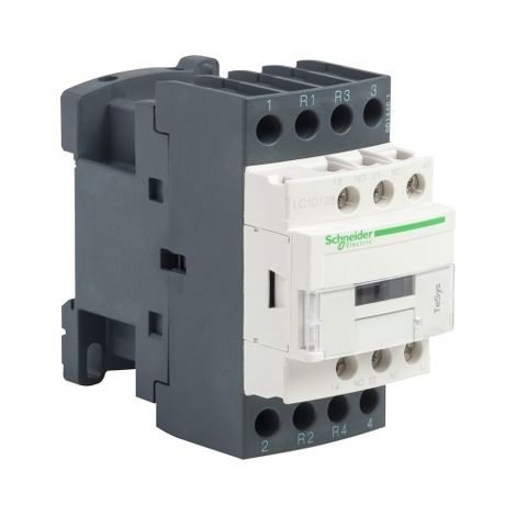 Contactor TeSys Deca 12A 2NO 2NC 110V CA 1NO 1NC LC1D128F7