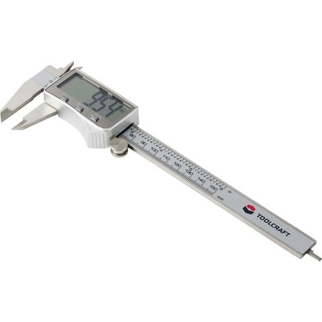 TOOLCRAFT  TO-10668723 Digitaler Messschieber  150 mm (1/5)