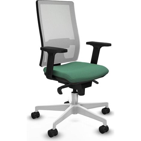Piqueras y Crespo Horna Chaise de Bureau Vert Émeraude (1/3)