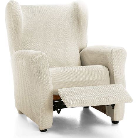 Custodia elastica per poltrona, modello: Tunez Custodia poltrona relax 32x42x8 cm biancaneve (1/5)