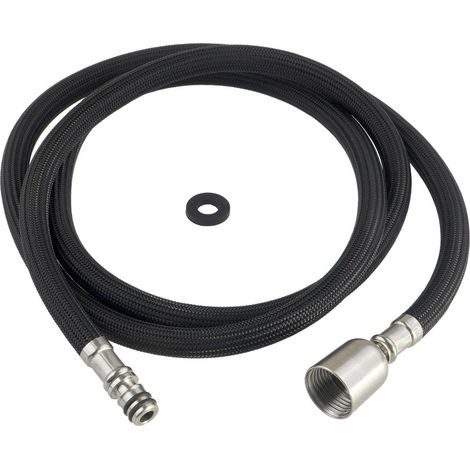Tubo de grifería deante 5907650809302 negro 1500 mm (1/2)