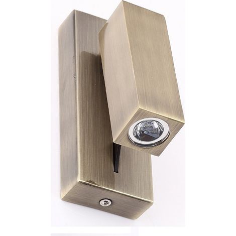 APLIQUE LED DIRECCIONABLE 3W 2700K 120º 230V CUERO
