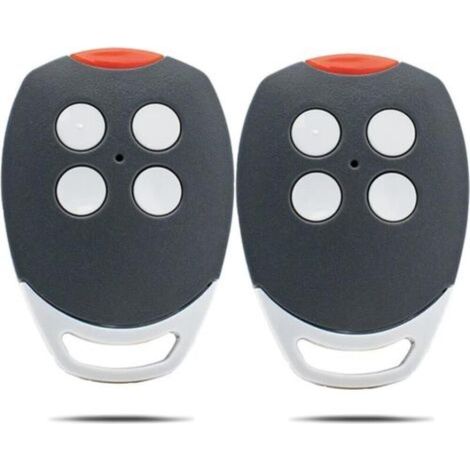 Lot de 2 télécommandes pour porte de garage Ditec GOL4C, ZEN2C, ZEN4C, pour porte de garage