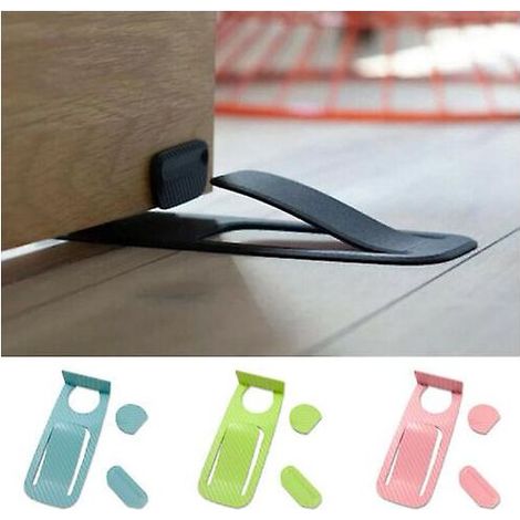 EASYCOMFORT Le butoir de porte innovant à ressort maintiendra correctement votre porte ouverte grâce à une ouverture de cale de porte (1/5)
