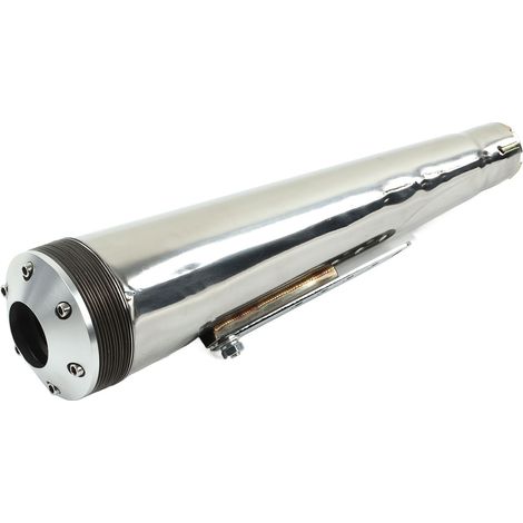 Pot d'échappement universel pour moto, réglable, entrée 1,9-2 pouces, en acier inoxydable, compatible avec R1150R et R1150GS. (1/5)
